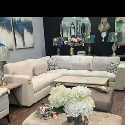 Humber 5 piece large corner modular sofa priced per section