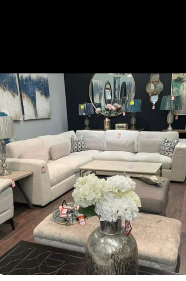 Humber 5 piece large corner modular sofa reduced sale offer