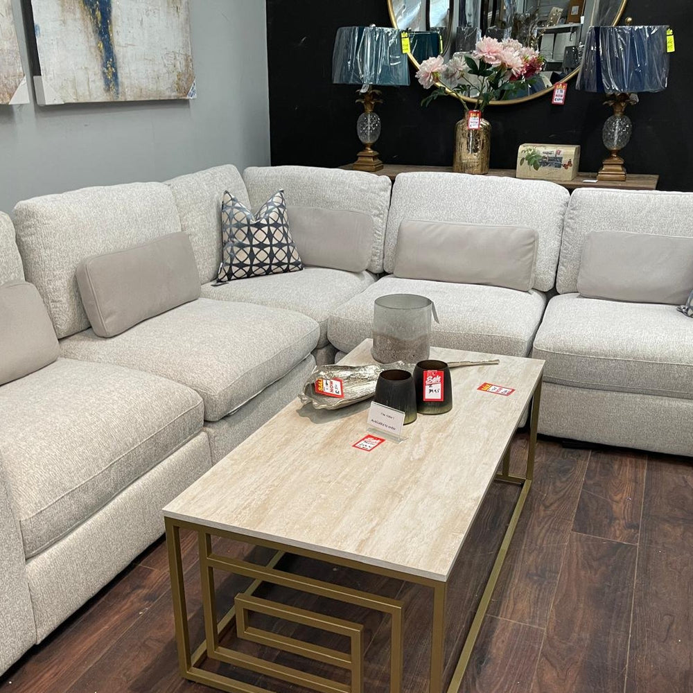 Humber 5 piece large corner modular sofa reduced sale offer