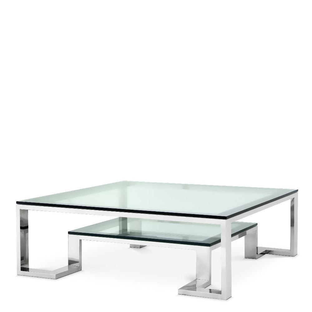 Huntington Polished Designer Coffee Table by Eichholtz-Renaissance Design Studio