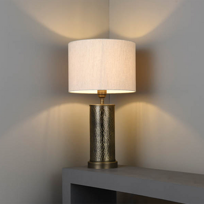 Indara table lamp  by ENDON reduced to clear