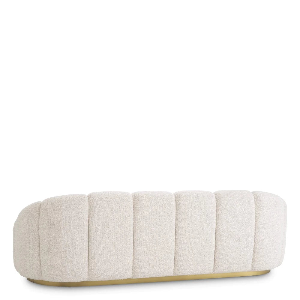 Inger Boucle Cream Sofa by Eichholtz