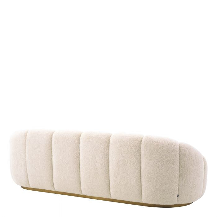 Inger Curve Brisbane Cream sofa by Eichholtz