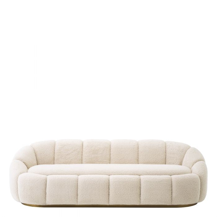 Inger Curve Brisbane Cream sofa by Eichholtz