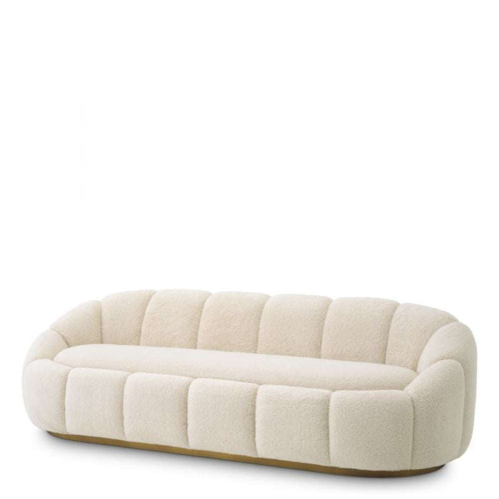 Inger Curve Brisbane Cream sofa by Eichholtz