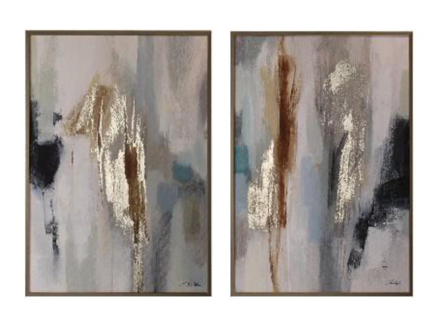 Inspired - framed canvas 60 x 80 cm-Artwork-Renaissance Design Studio