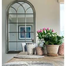 Izzy Large gold Window Mirror reduced sold out-Renaissance Design Studio