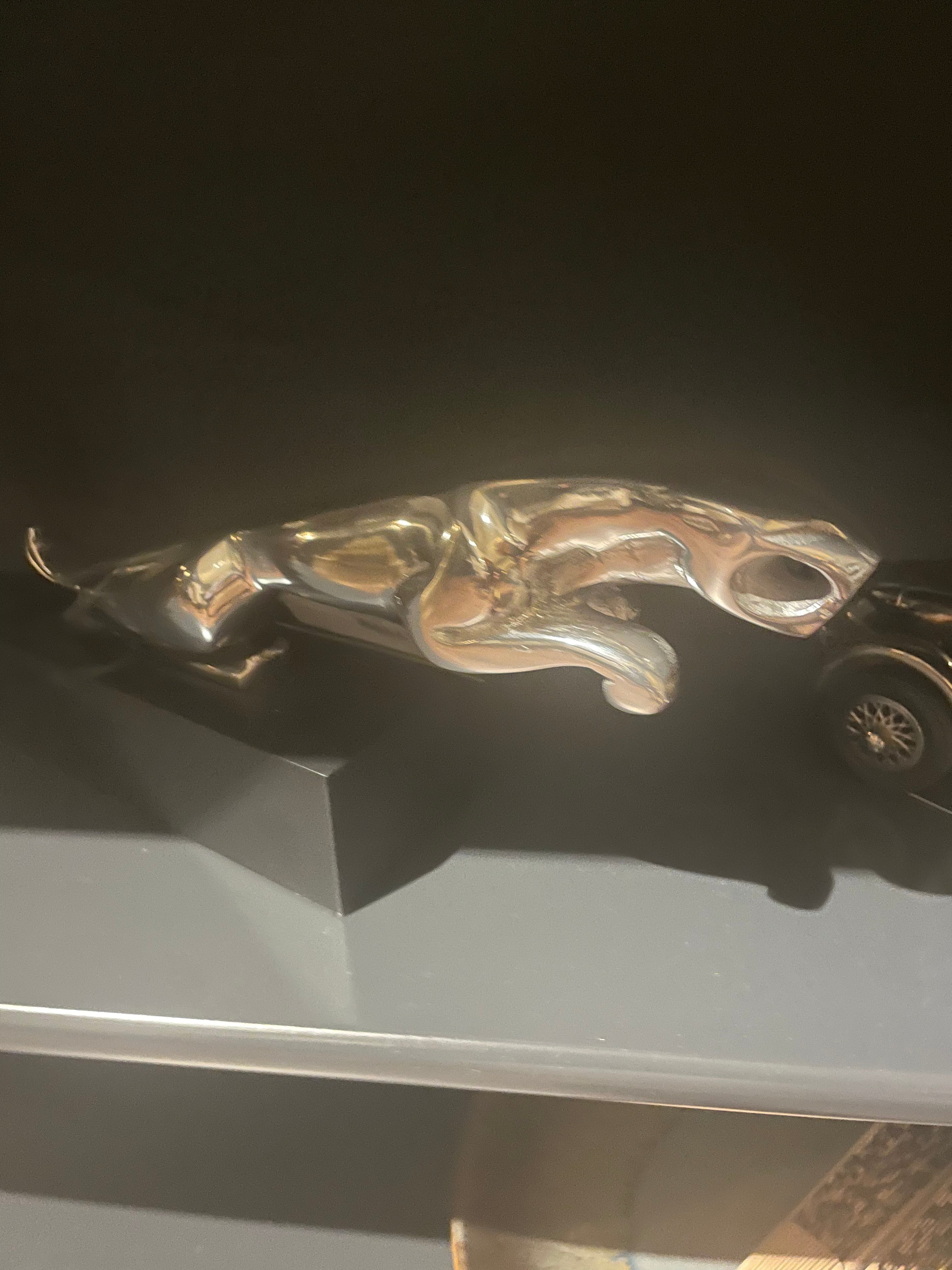 Jaguar on plinth accessory-Renaissance Design Studio
