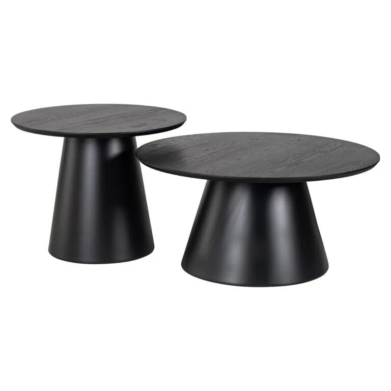 James black Coffee Table Set of 2 pieces-Renaissance Design Studio
