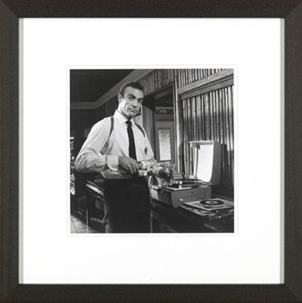 James Bond Hand Made Framed Art Work - Sold In Set Of 2-Renaissance Design Studio