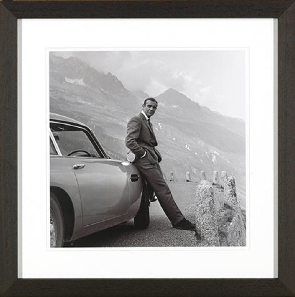 James Bond Hand Made Framed Art Work - Sold In Set Of 2-Renaissance Design Studio