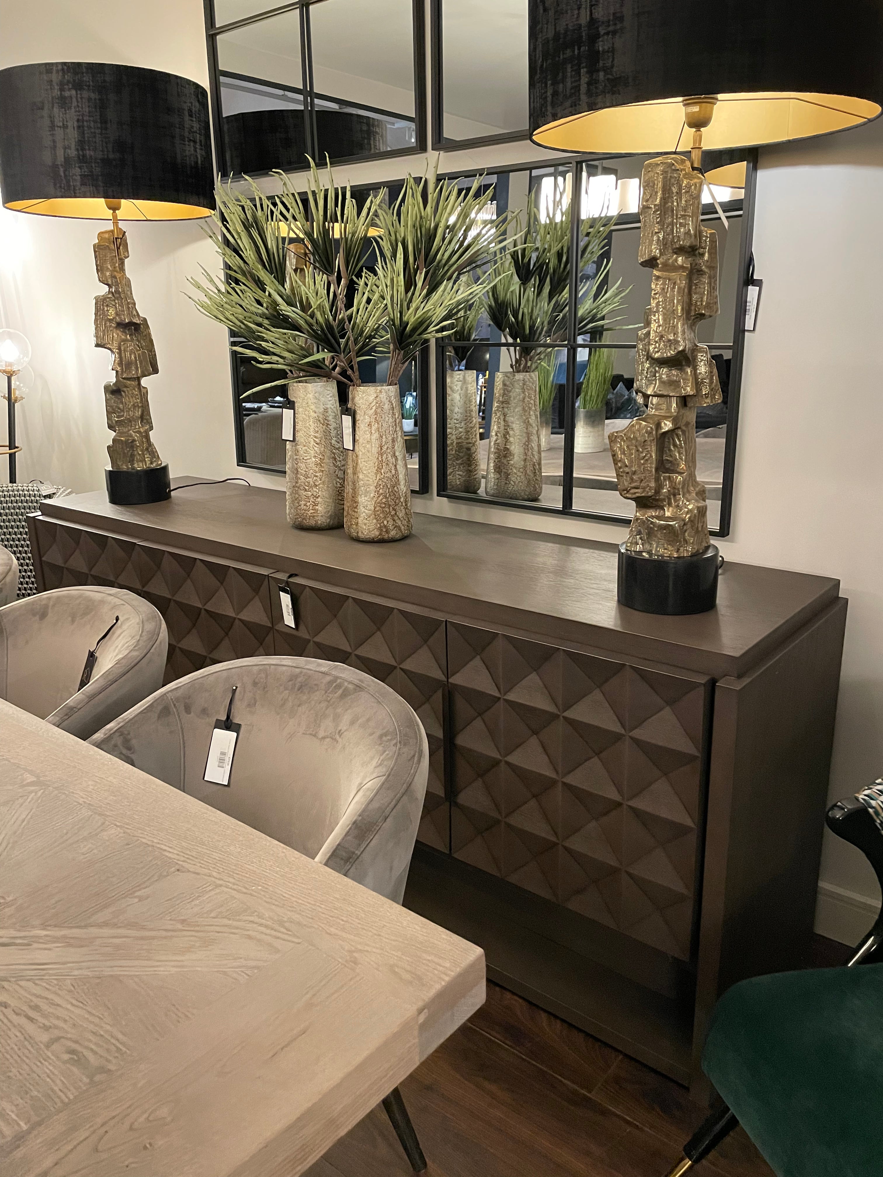 Jane Large 4 Door Sideboard by Eichholtz-Sideboard-Renaissance Design Studio