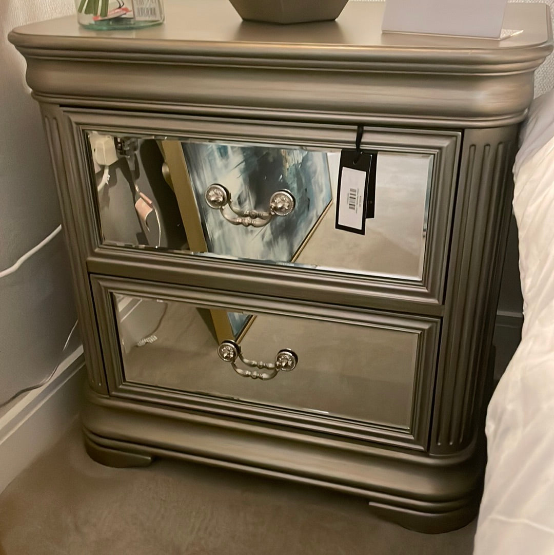 Jessica Bedside Locker Set of 2 Reduced By €200-Renaissance Design Studio