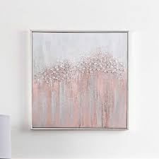 Jewel in Dusty  blush pink wall art less than half price ! No exchange