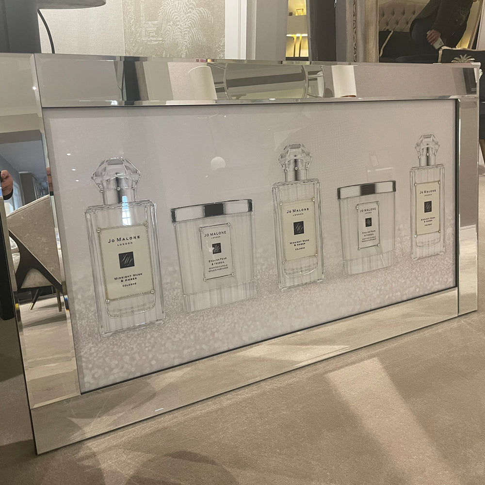 Jo Malone 5 mirrored picture last one reduced to clear