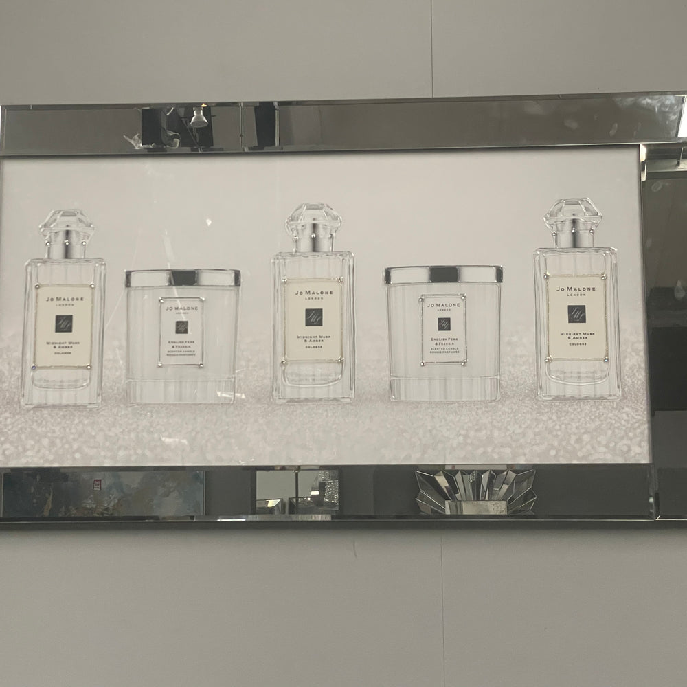 Jo Malone 5 mirrored picture last one reduced to clear