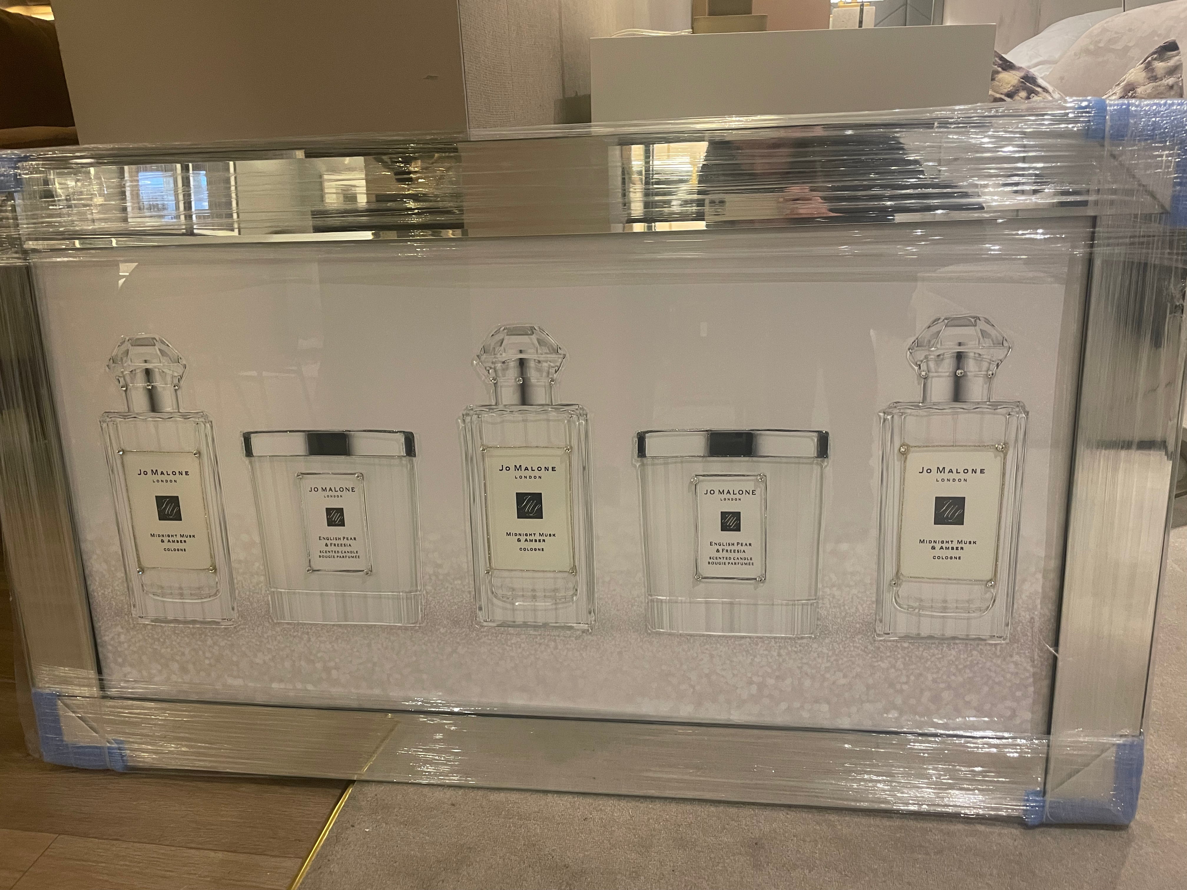 Jo Malone mirrored picture last 1 now reduced Instore-Renaissance Design Studio