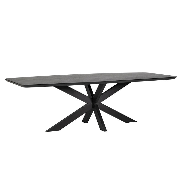 John Bon danish oval black dining table