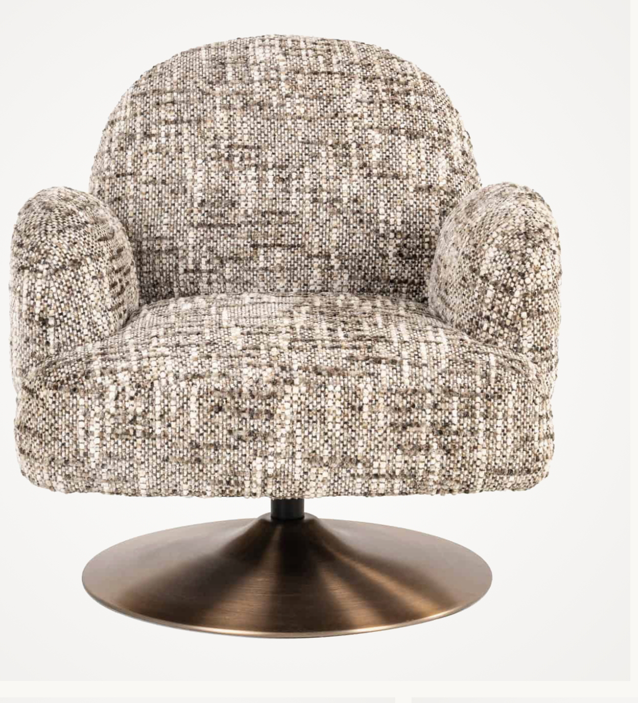 Kagney feature swivel armchair-Renaissance Design Studio