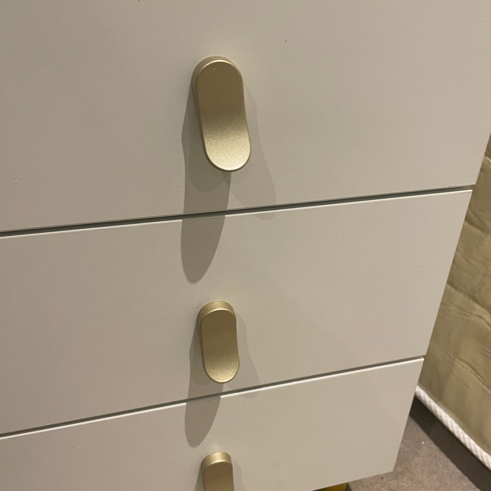 Karl white Marl Dressing table and storage drawers  Special Purchase Item.