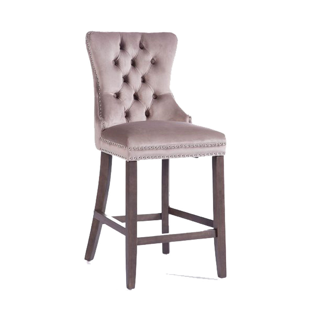 Kayla Jonathan Velvet counter Stool REDUCED price-Renaissance Design Studio