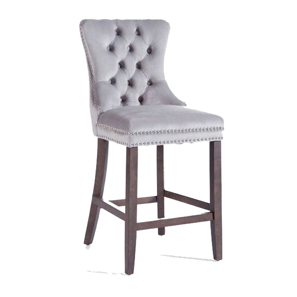 Kayla Jonathan Velvet counter Stool REDUCED price-Renaissance Design Studio