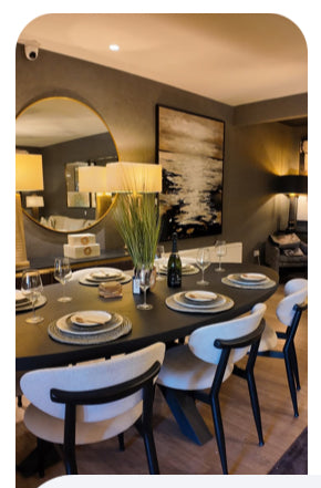 Kensington bespoke Oval Dining Table.-Renaissance Design Studio