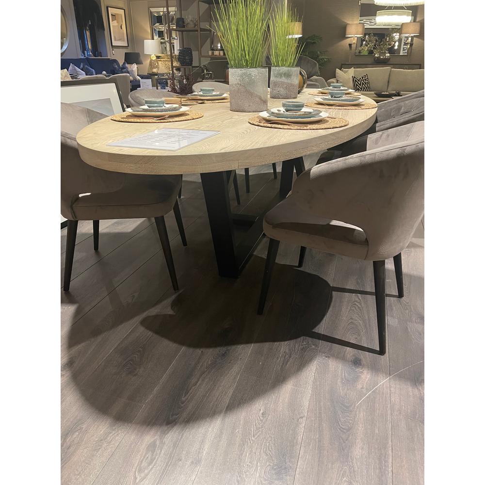 Kensington bespoke Oval Dining Table.-Renaissance Design Studio