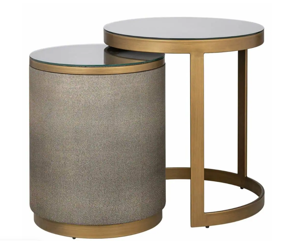Kensington side table nest-Side table-Renaissance Design Studio