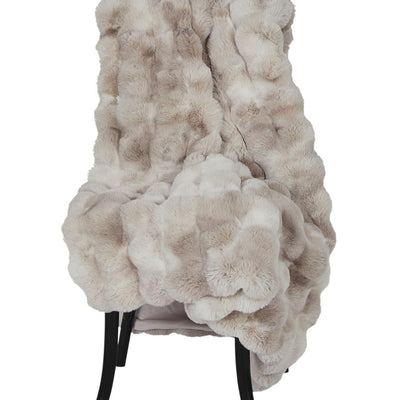 Misty Medium faux fur 120 x 180 cm large throw