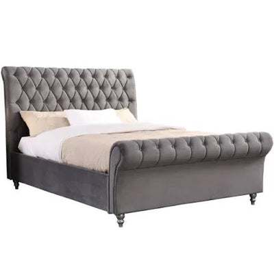 Kildare chesterfield bed  in grey Dublin  clearance  FLASH SALE