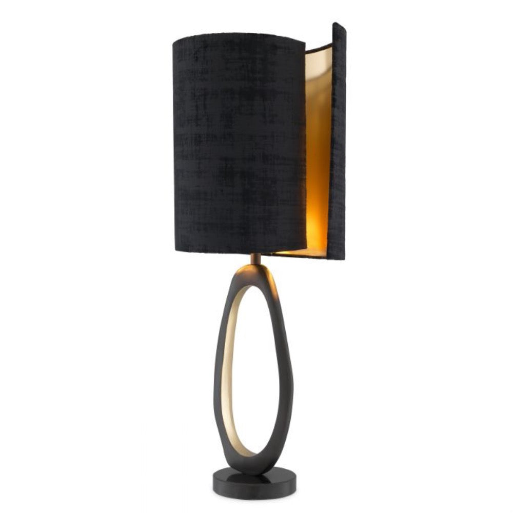 Kilian Designer Brass Table Lamp by Eichholtz ex showroom-Renaissance Design Studio