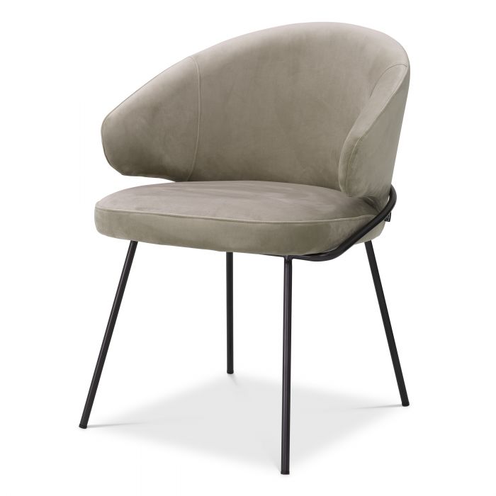Kinley dining chair by Eichholtz in choice of 4 colours-Renaissance Design Studio