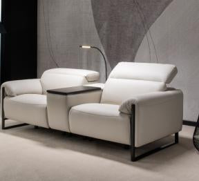 Kler Opera Luxury Cinema console seating area /sofa Softest Italian leather.