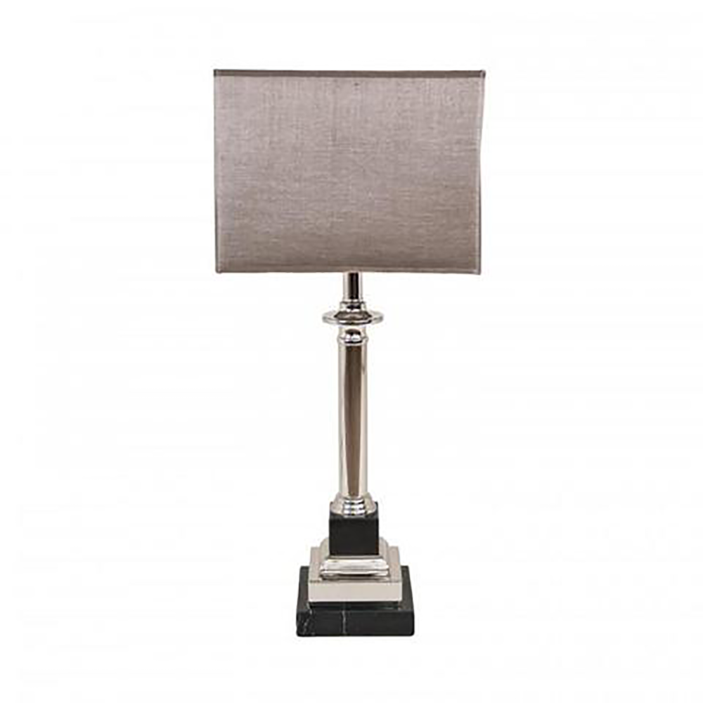 Krista Marble & Nickel Table Lamp - Reduced Price Last one Clearance-Renaissance Design Studio