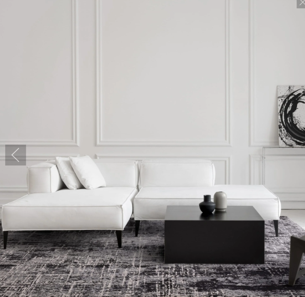 Kuza Border modern abstract Rug-Renaissance Design Studio