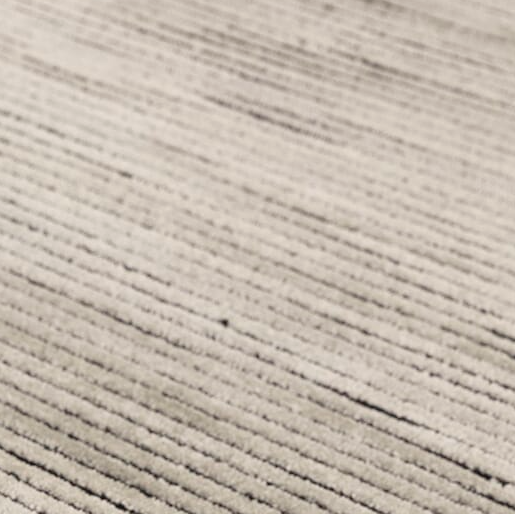 Kuza Plain Stripe Khaki rug-Renaissance Design Studio