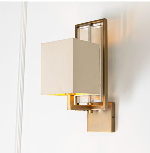 Laik Wall Light With Shade By RV Astley - Best Seller-Renaissance Design Studio