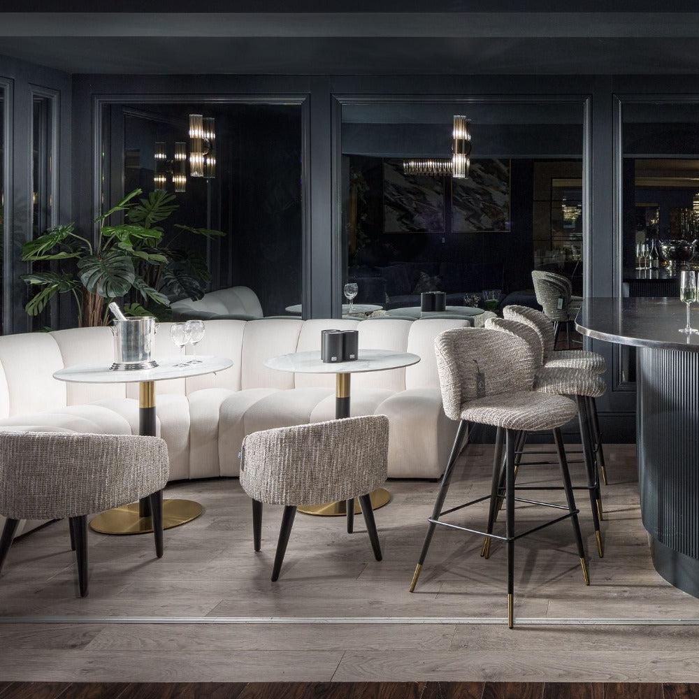 Lando Round Modular Sofa by Eichholtz.-Renaissance Design Studio