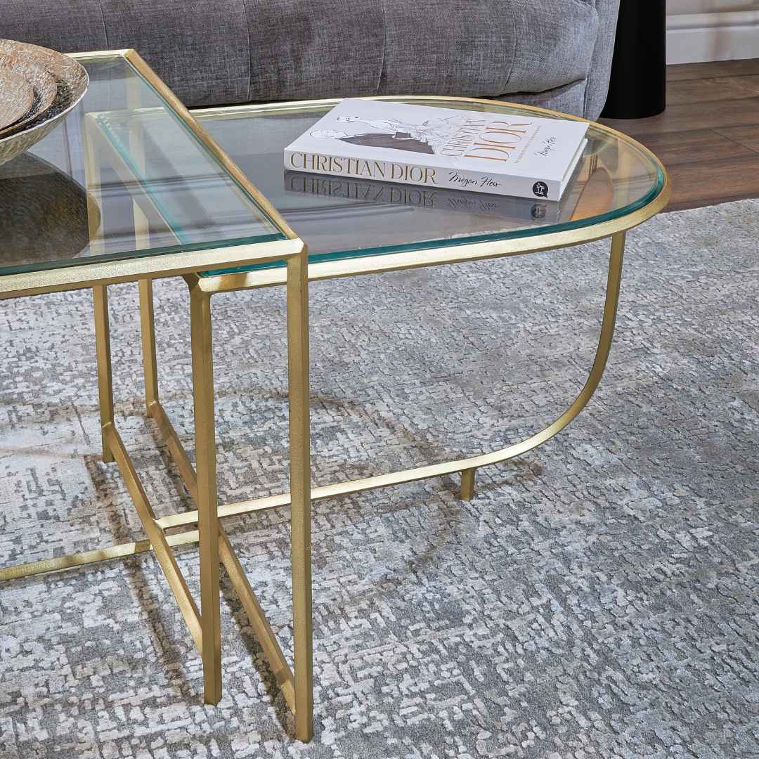 Larga Set Of 2 Tables-coffee tables-Renaissance Design Studio