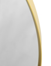 Large arch mirror 155 x 75 cm gold minimal framed .-Renaissance Design Studio