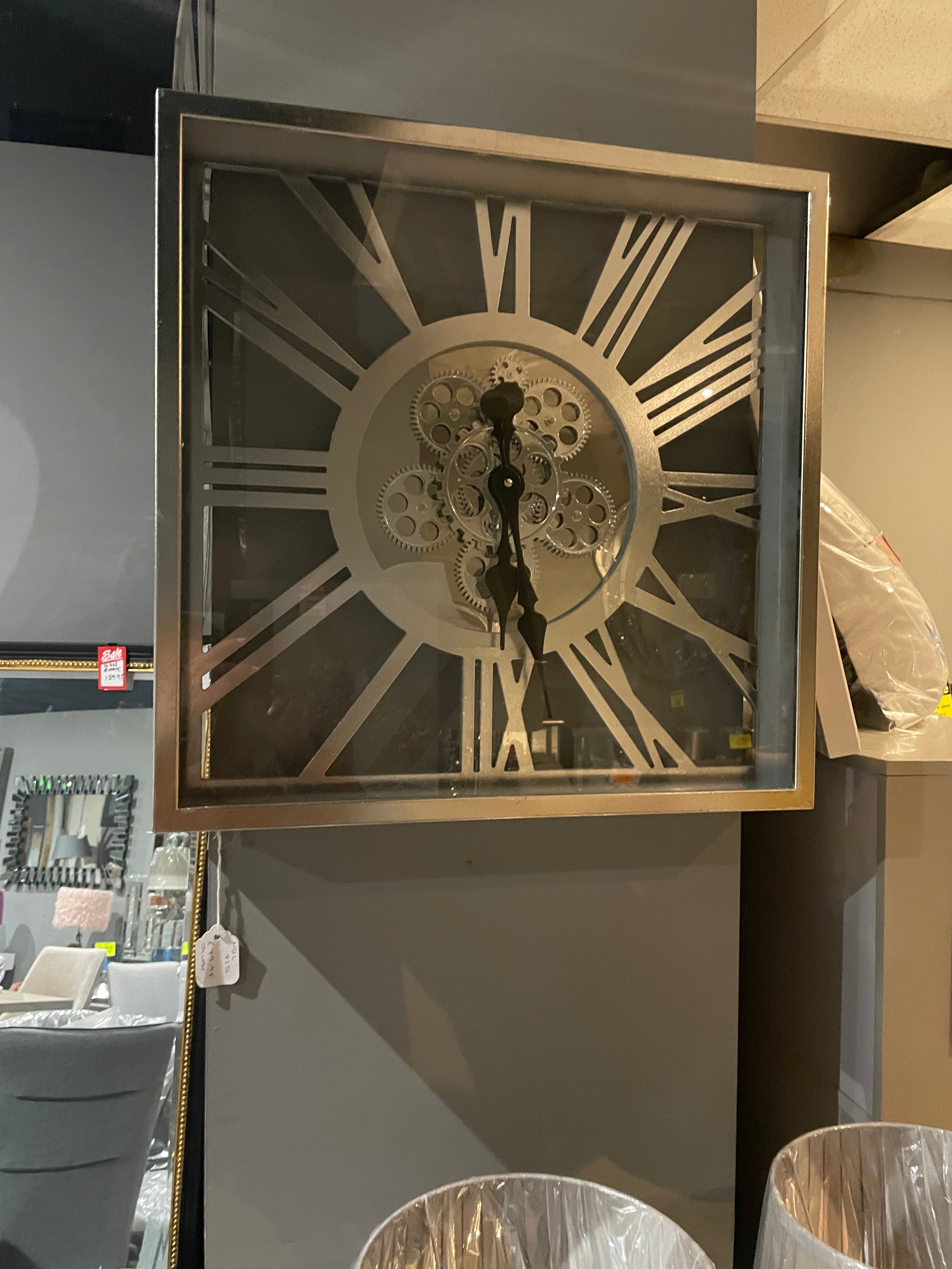 Large cogs clock-Renaissance Design Studio