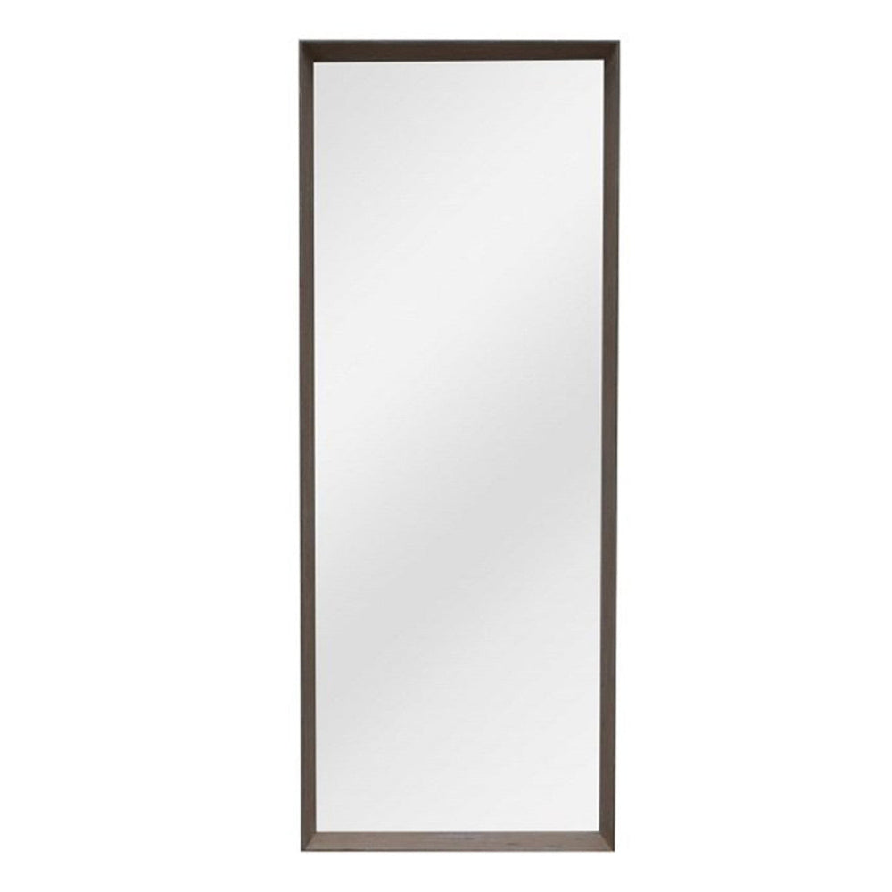Large rectangle BB Mirror in beige 164 cm