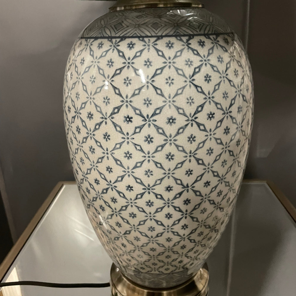 Lattice pattern  lamp ex display sold in a pair only Price ea