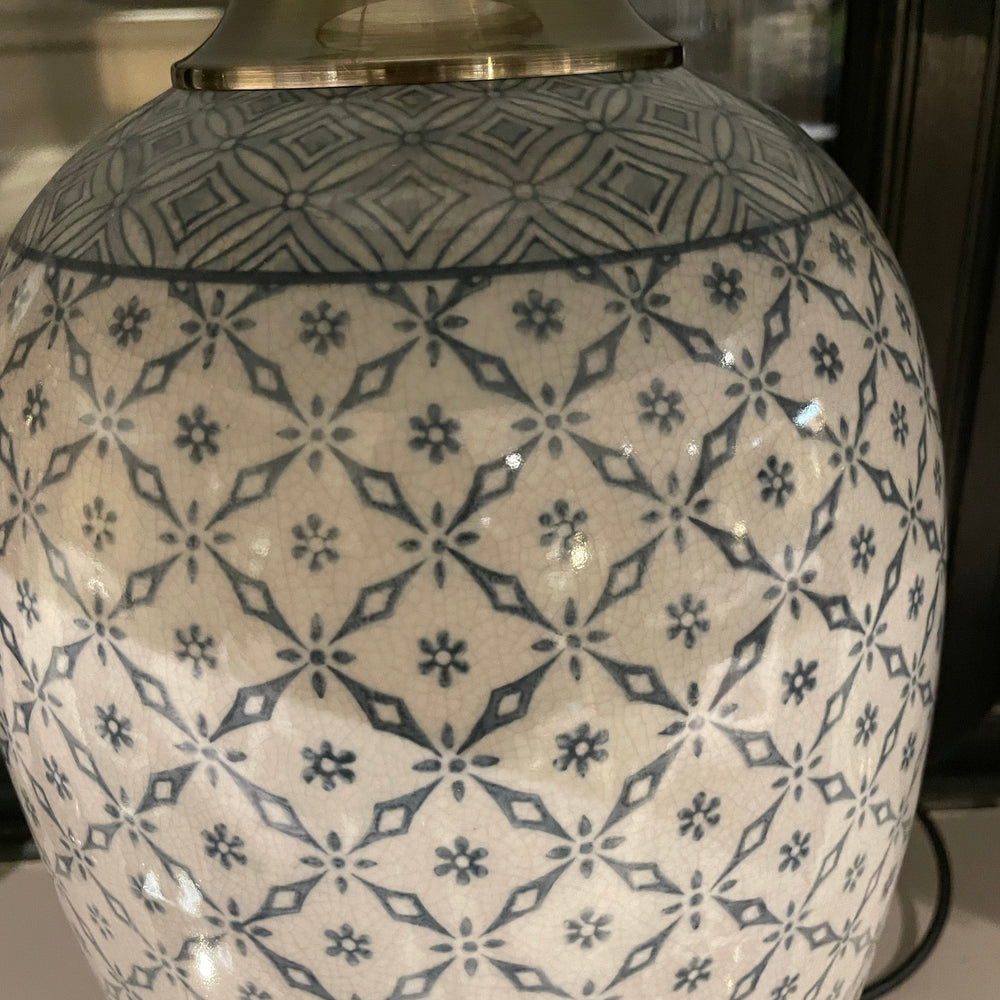 Lattice pattern  lamp ex display sold in a pair only Price ea