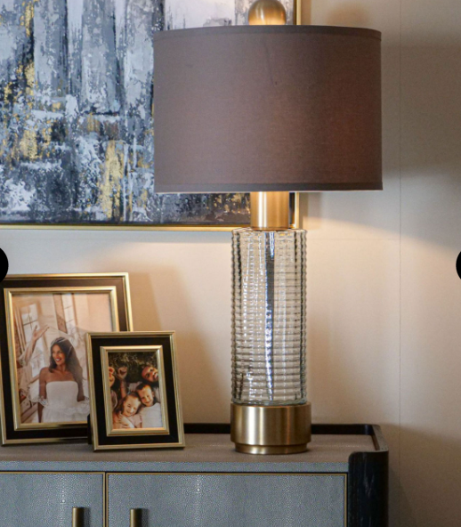 Laura Crystal Lamp special deal price-Renaissance Design Studio