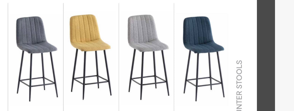 Laurence counter stool at a superb low price sold in pairs only-Renaissance Design Studio