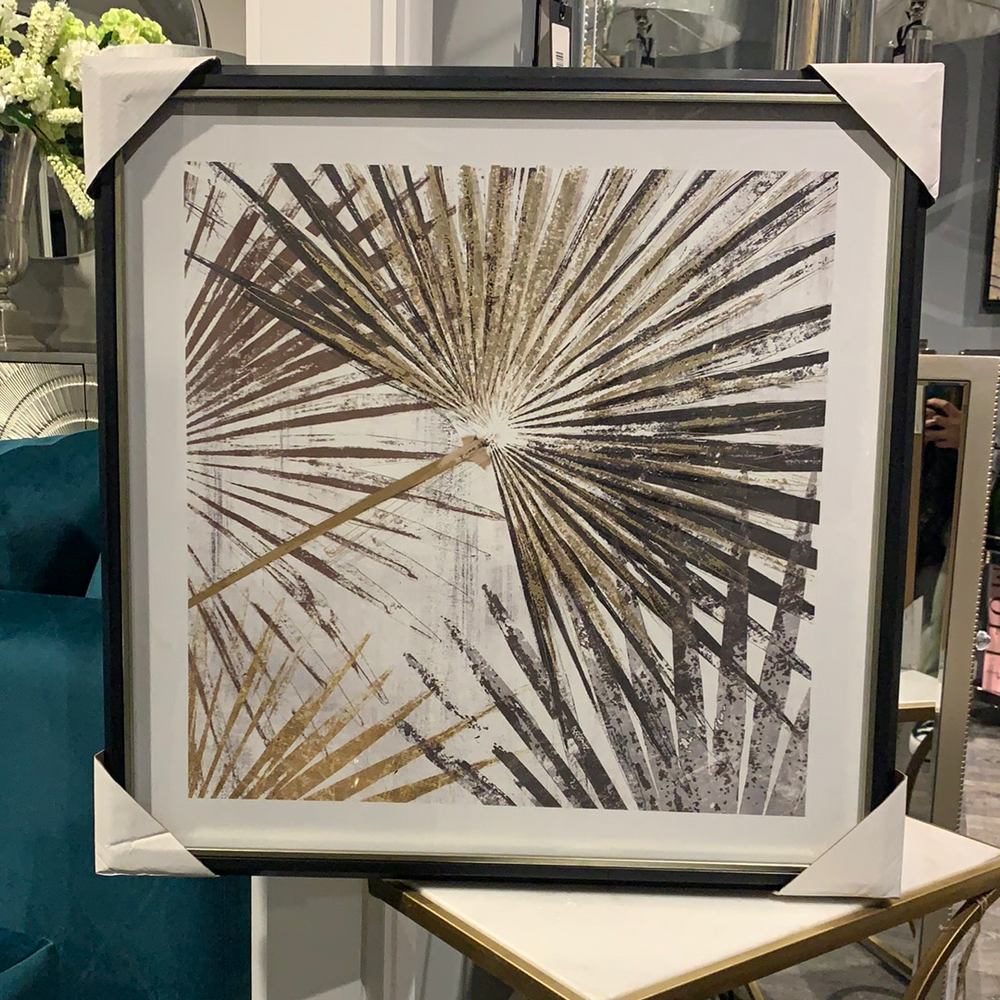 Leaf wall art Reduced no exchange in our outlet store