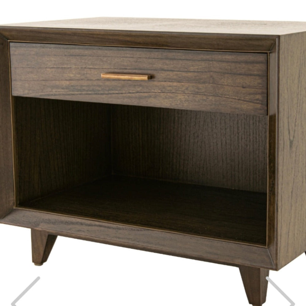 LEANAN WIDE BEDSIDE CABINET