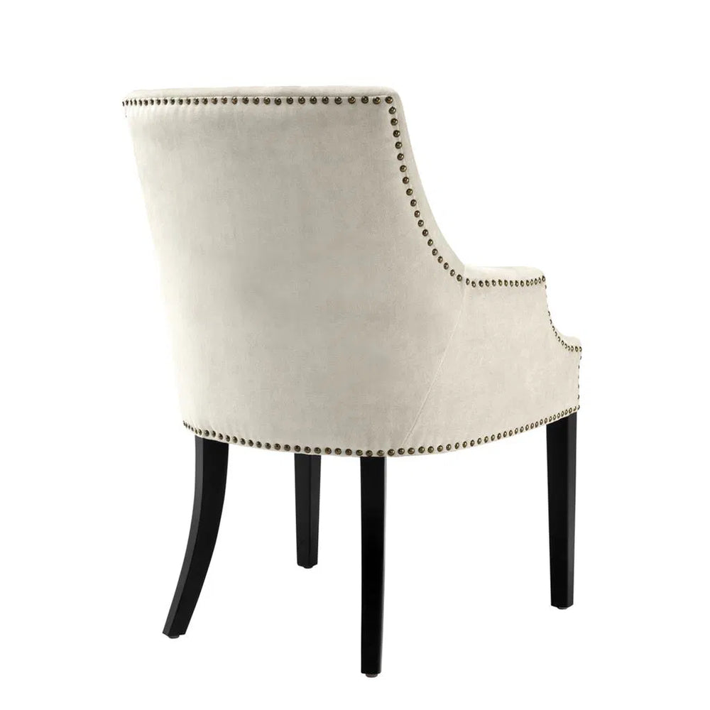 Dining chair Legacy by Eichholtz in Clarck Sand